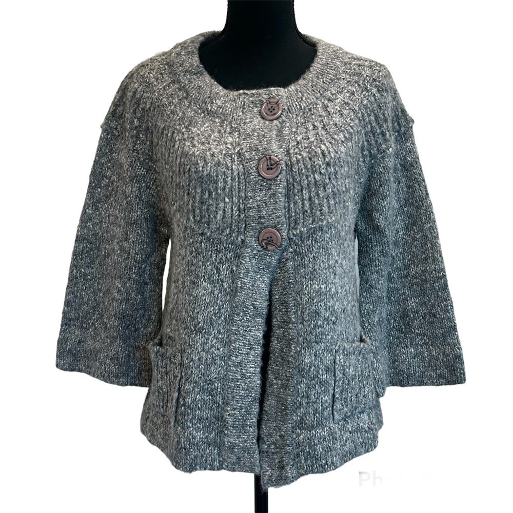 CARDUCCI gray sweater Sz M/L